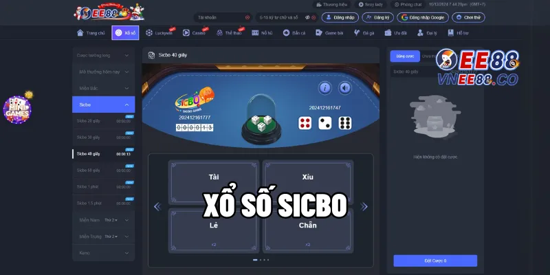 Xổ số sicbo